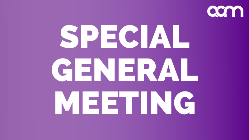 Special General Meeting